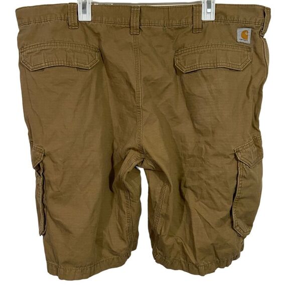 Carhartt Tan Relaxed Fit Cargo Shorts - Picture 2 of 4